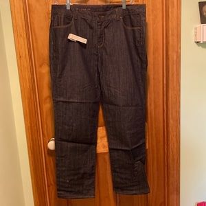 Talbots new Heritage straight leg jeans 18W